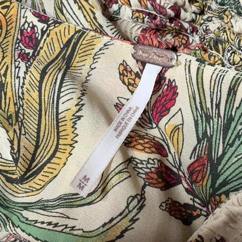 Free People Haze Hummingbird Tunic Flowy Top - Picture 8 of 13